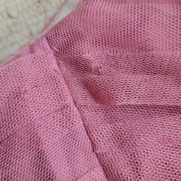 Bill Levkoff Formal Babydoll Dress Ethereal Fairy Angelcore Strapless Tulle 8 - Picture 5 of 7